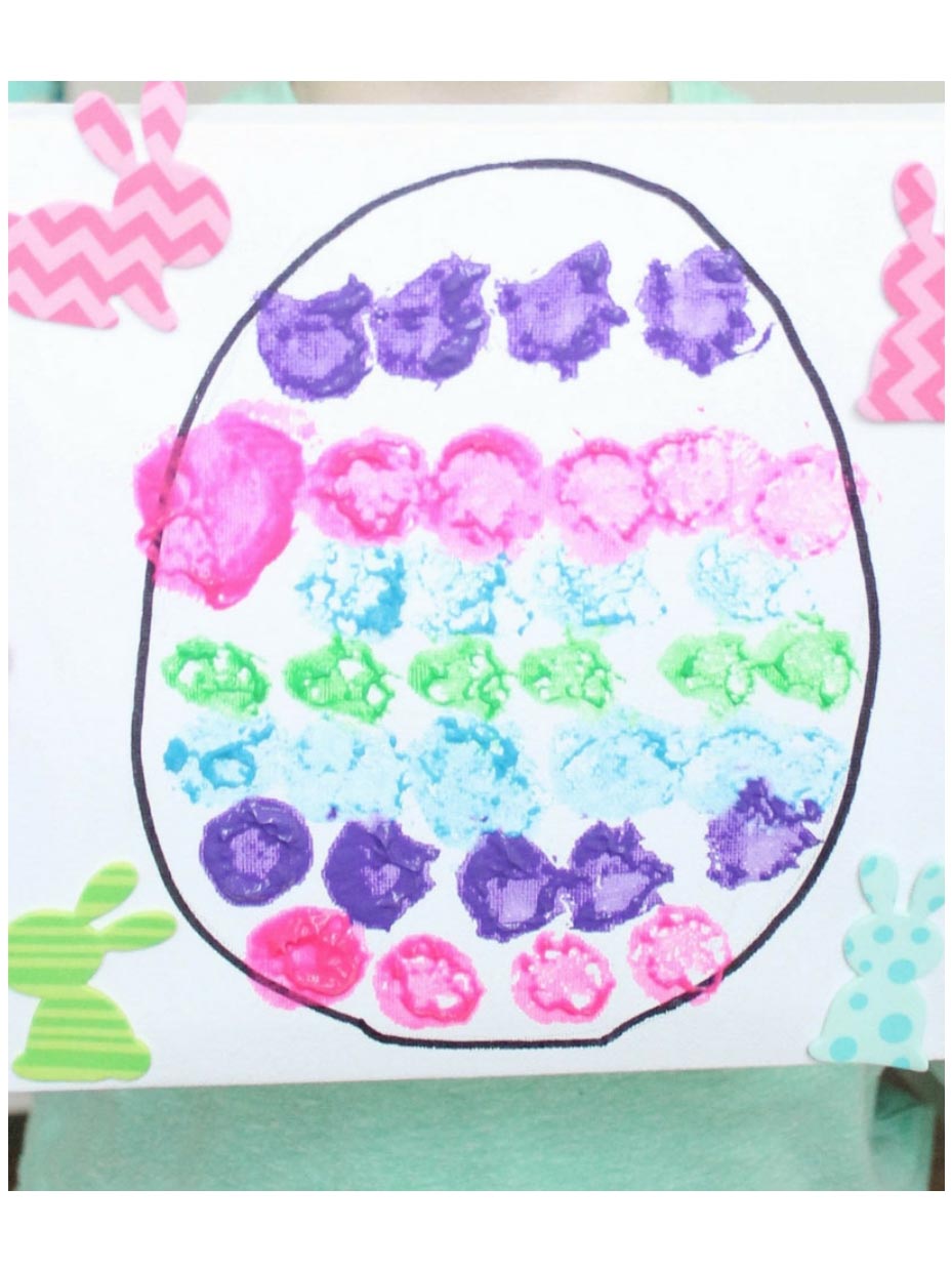 Colorful Easter Egg Art