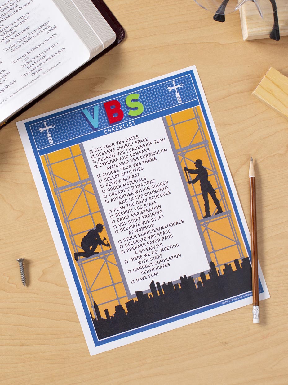Construction VBS Checklist 
