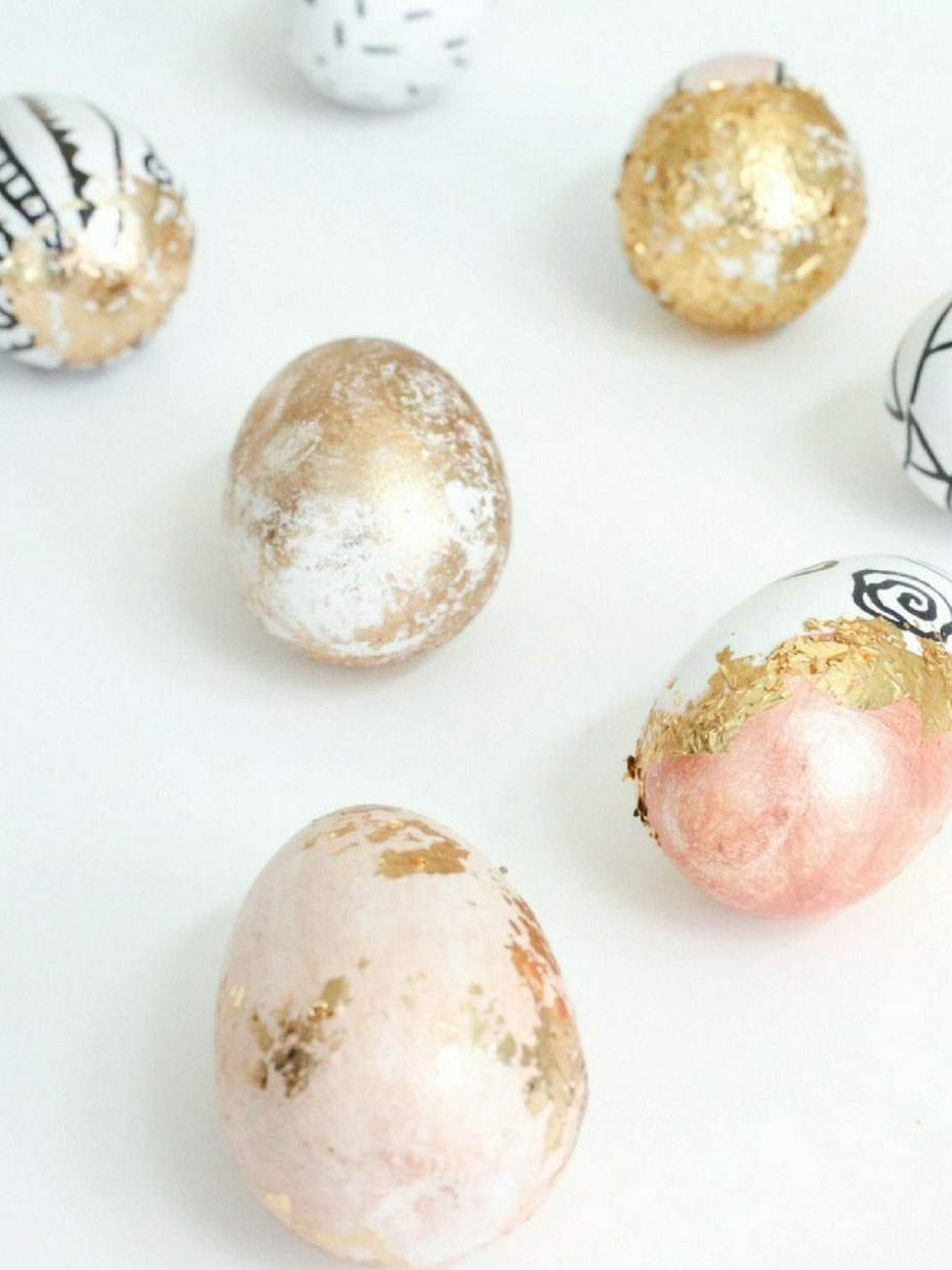 Go for the (Rose) Gold Easter Eggs