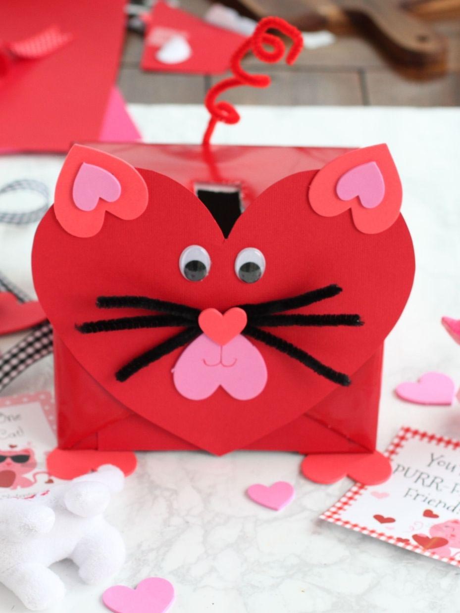 15 Handmade Valentine Box Ideas for School - Giggles Galore