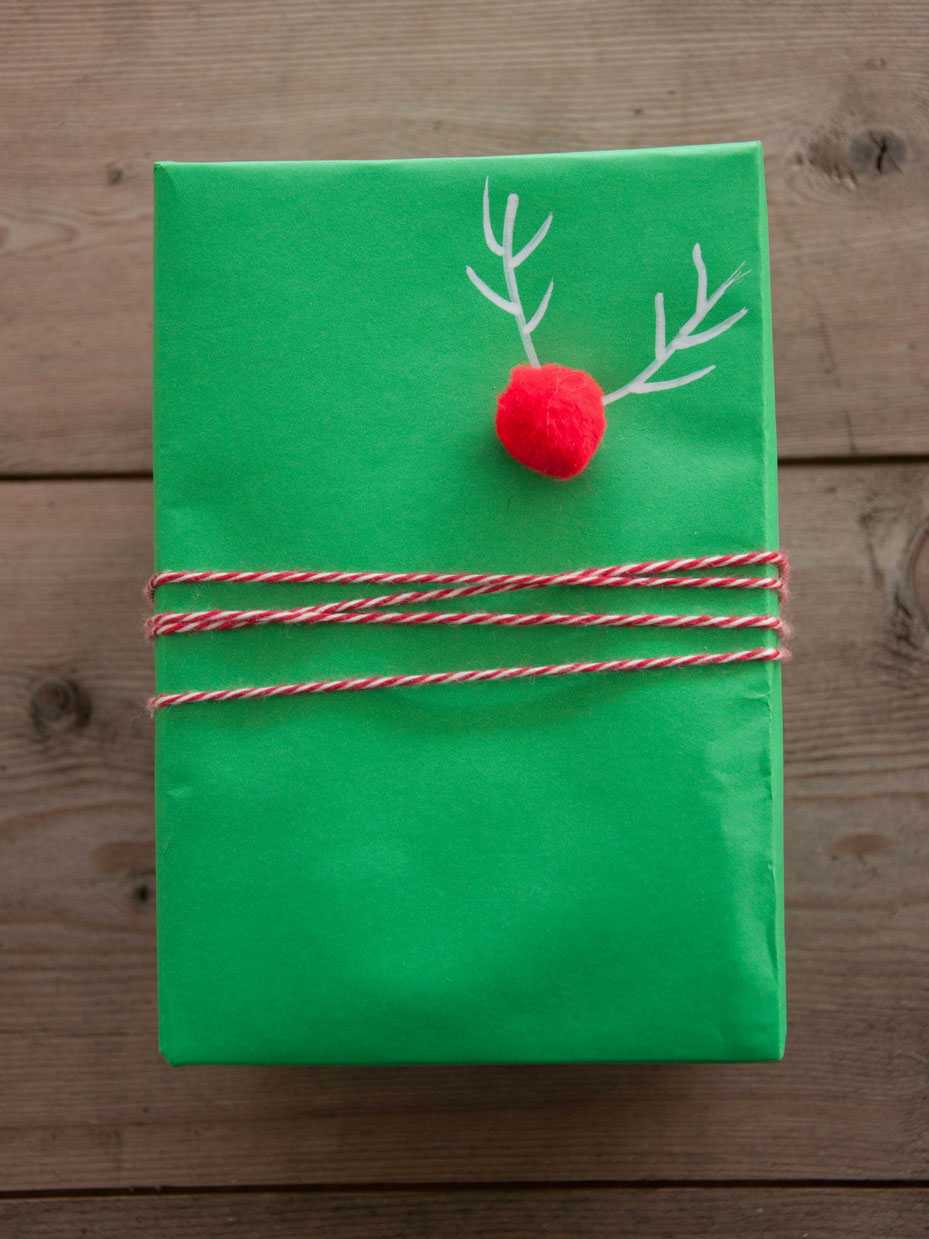 DIY Rudolph the Red Nose Reindeer