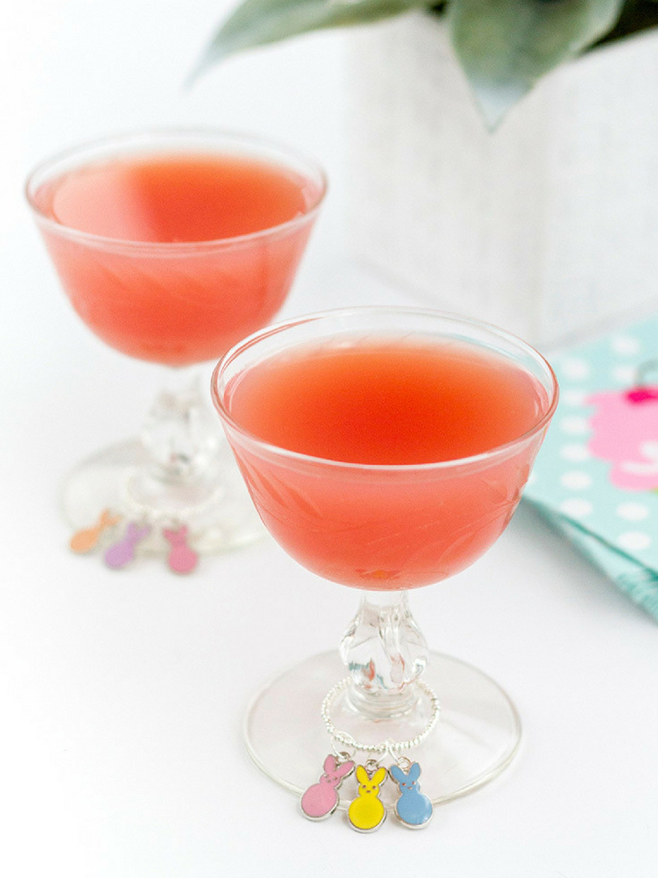 DIY Bunny Wine Glass Charms