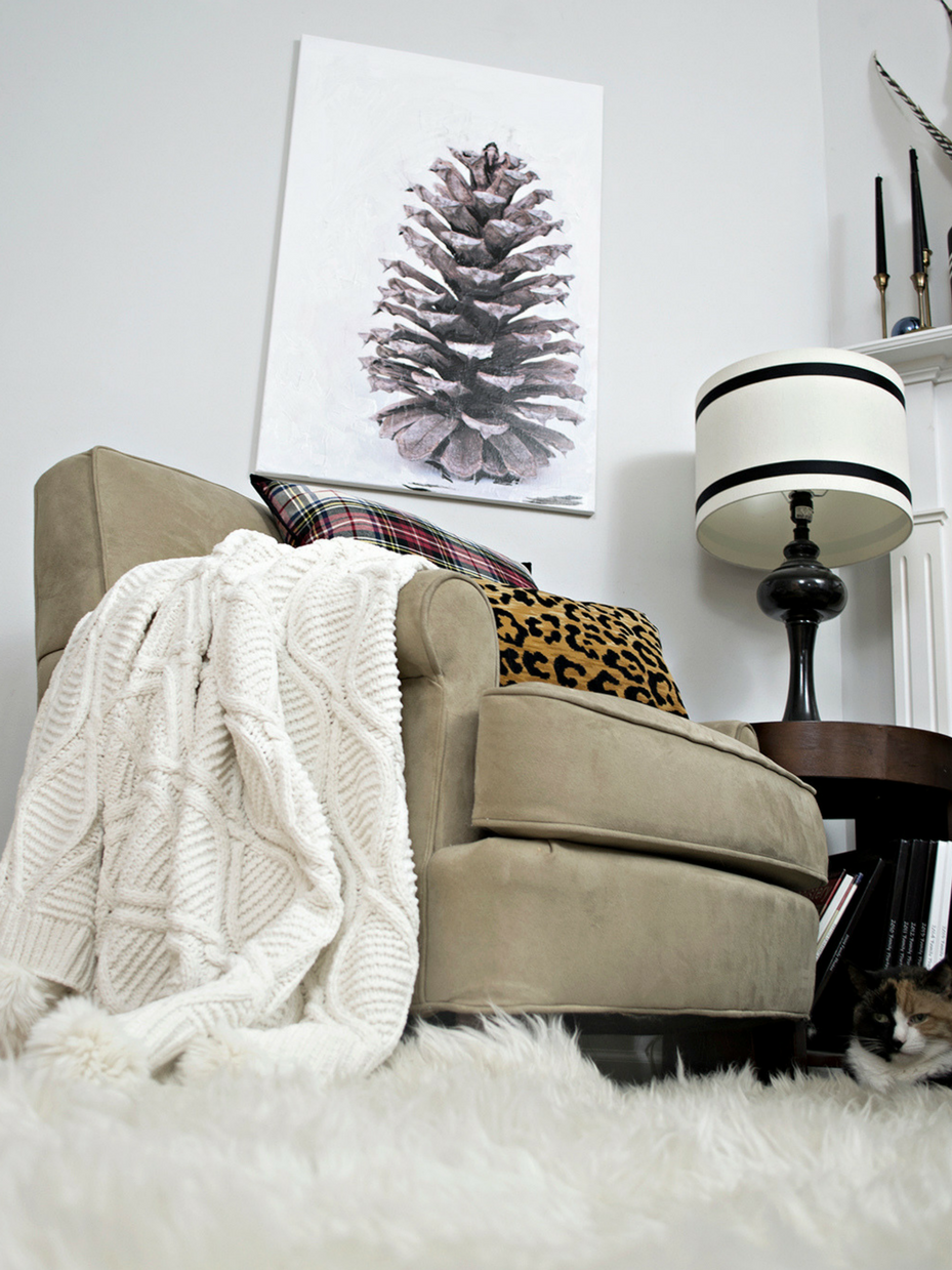 Pinecone Canvas Artwork