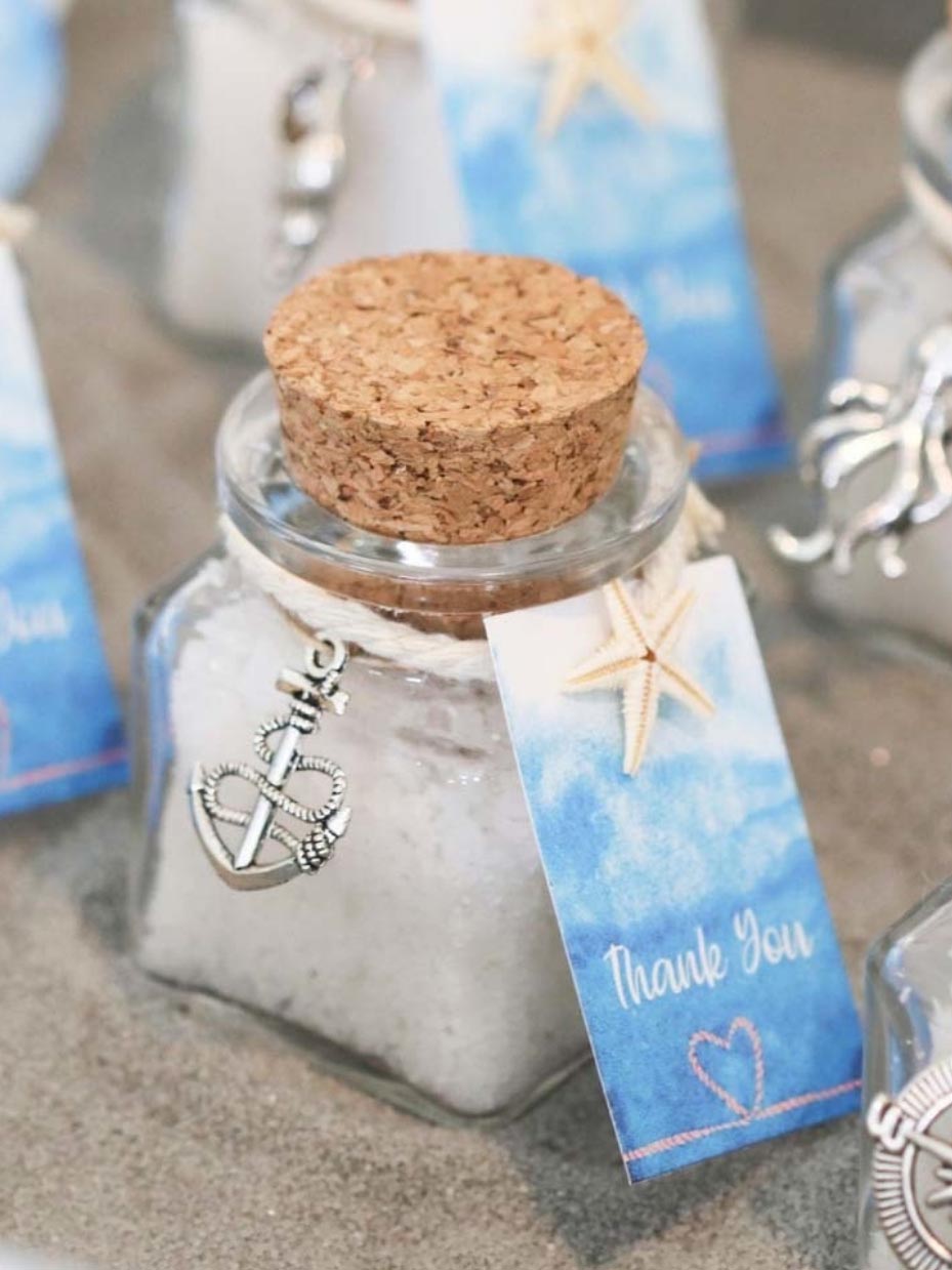 DIY Infused Salt Wedding Favors