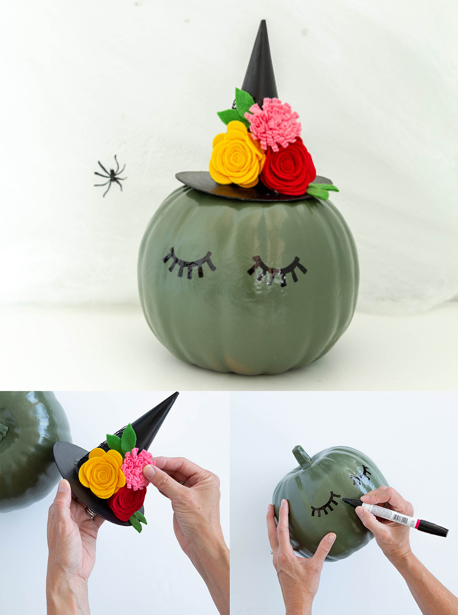 Witch Pumpkin Craft