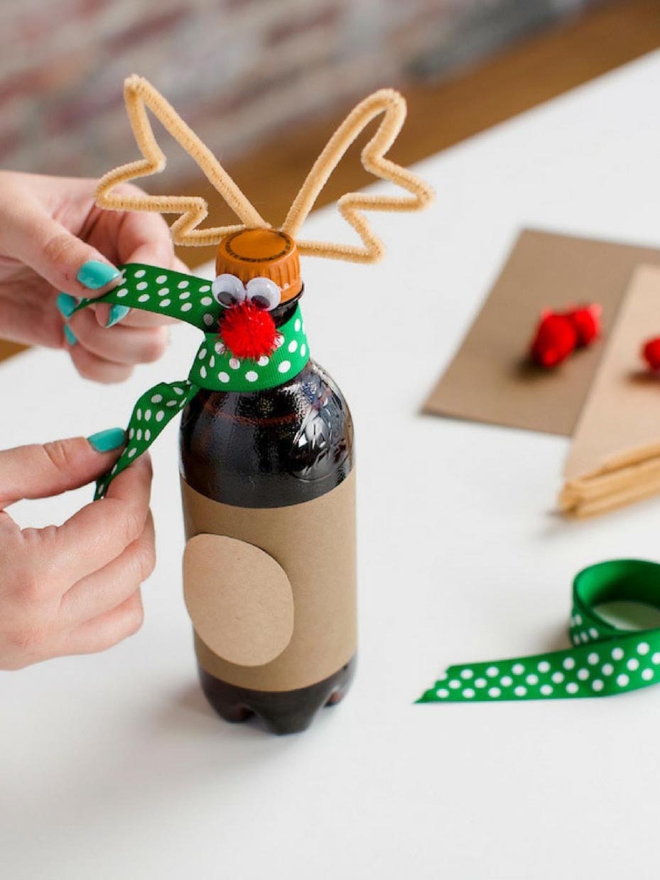 DIY Root Beer Reindeer