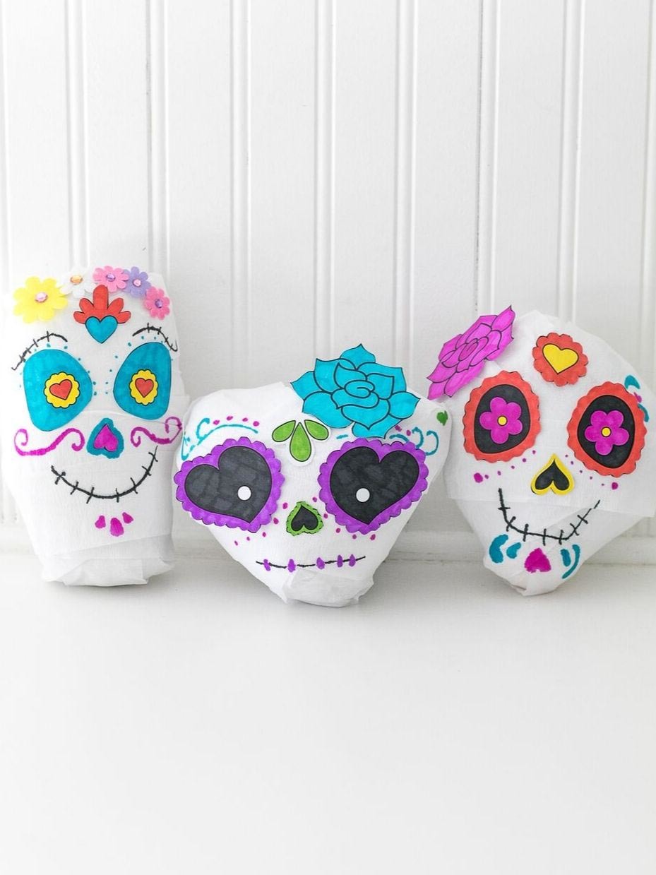 Till Death Do Us Part, Customized Foam Cups, Day of the Dead, Candy Skull, Styrofoam good Cups (213)