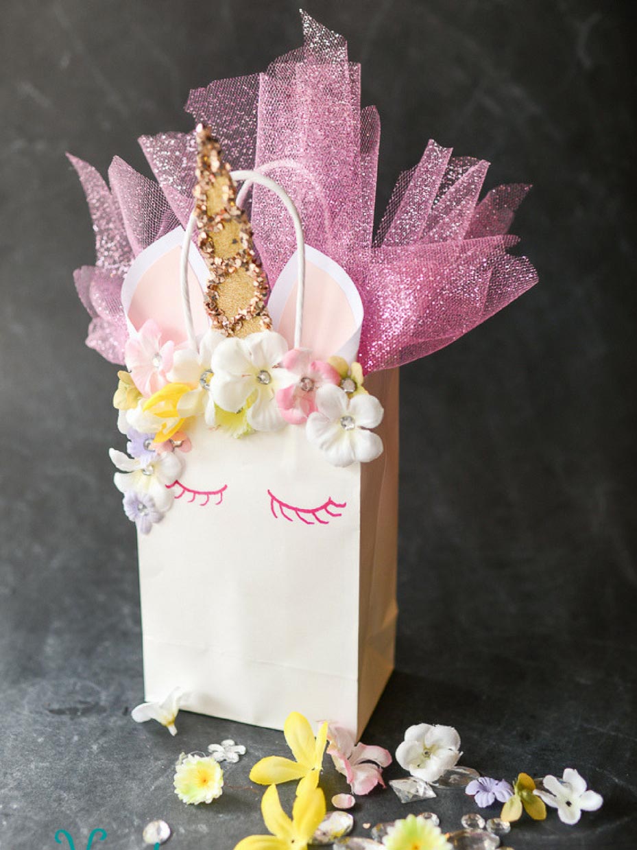 Glittered Gift Bag