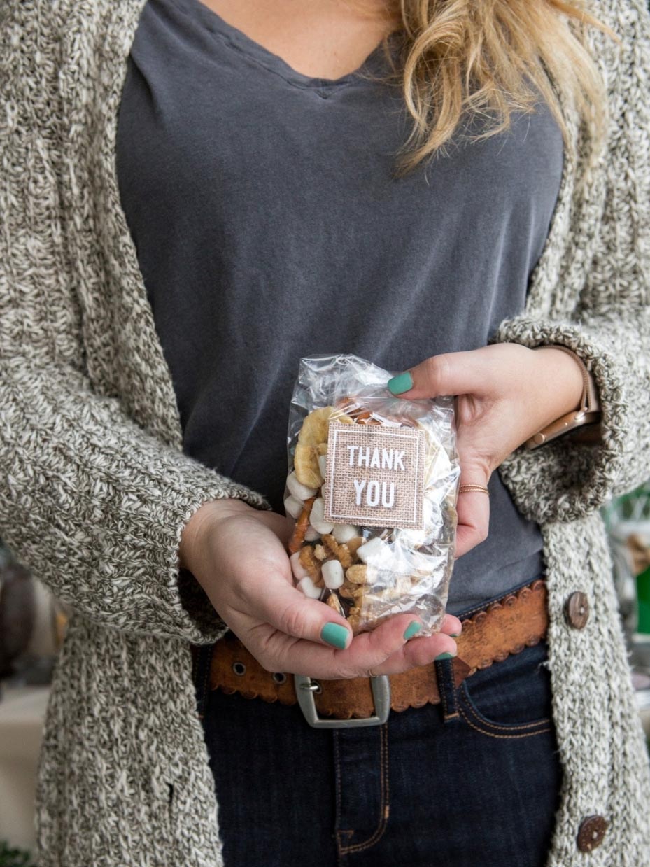 Trail Mix Favor