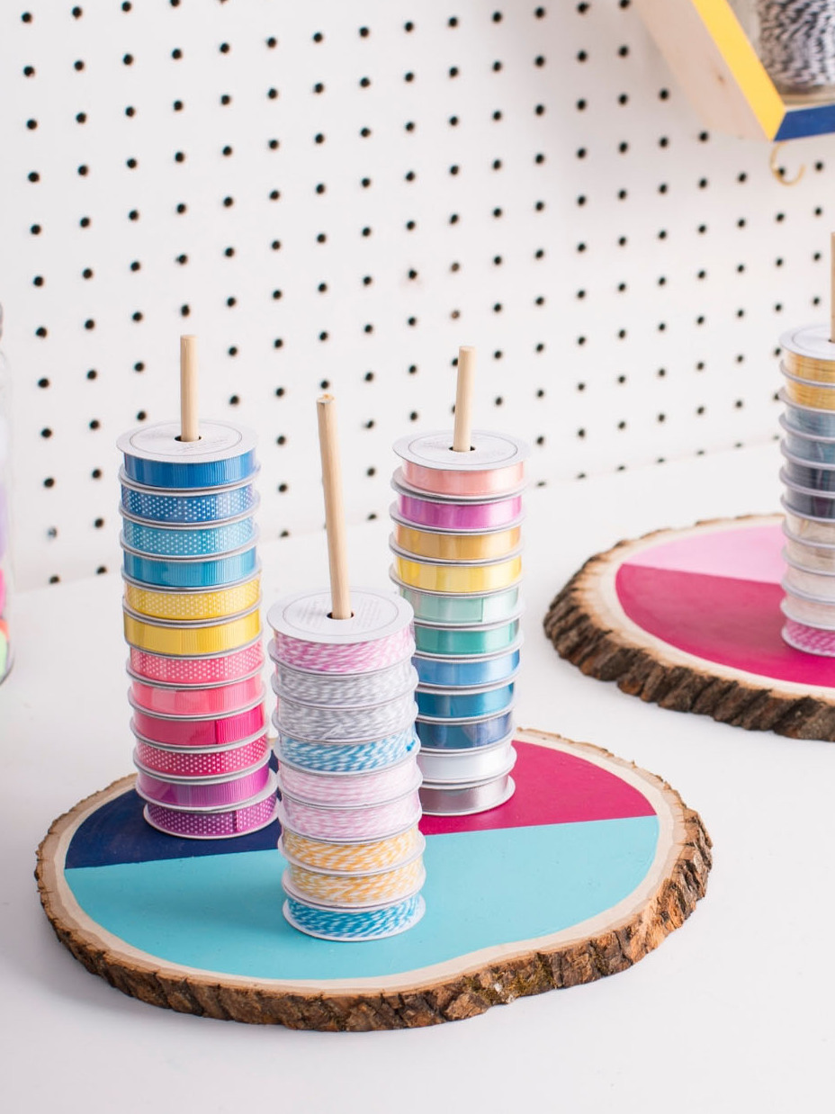 washi tape organizer - Buscar con Google  Ribbon storage, Craft room  storage, Craft room