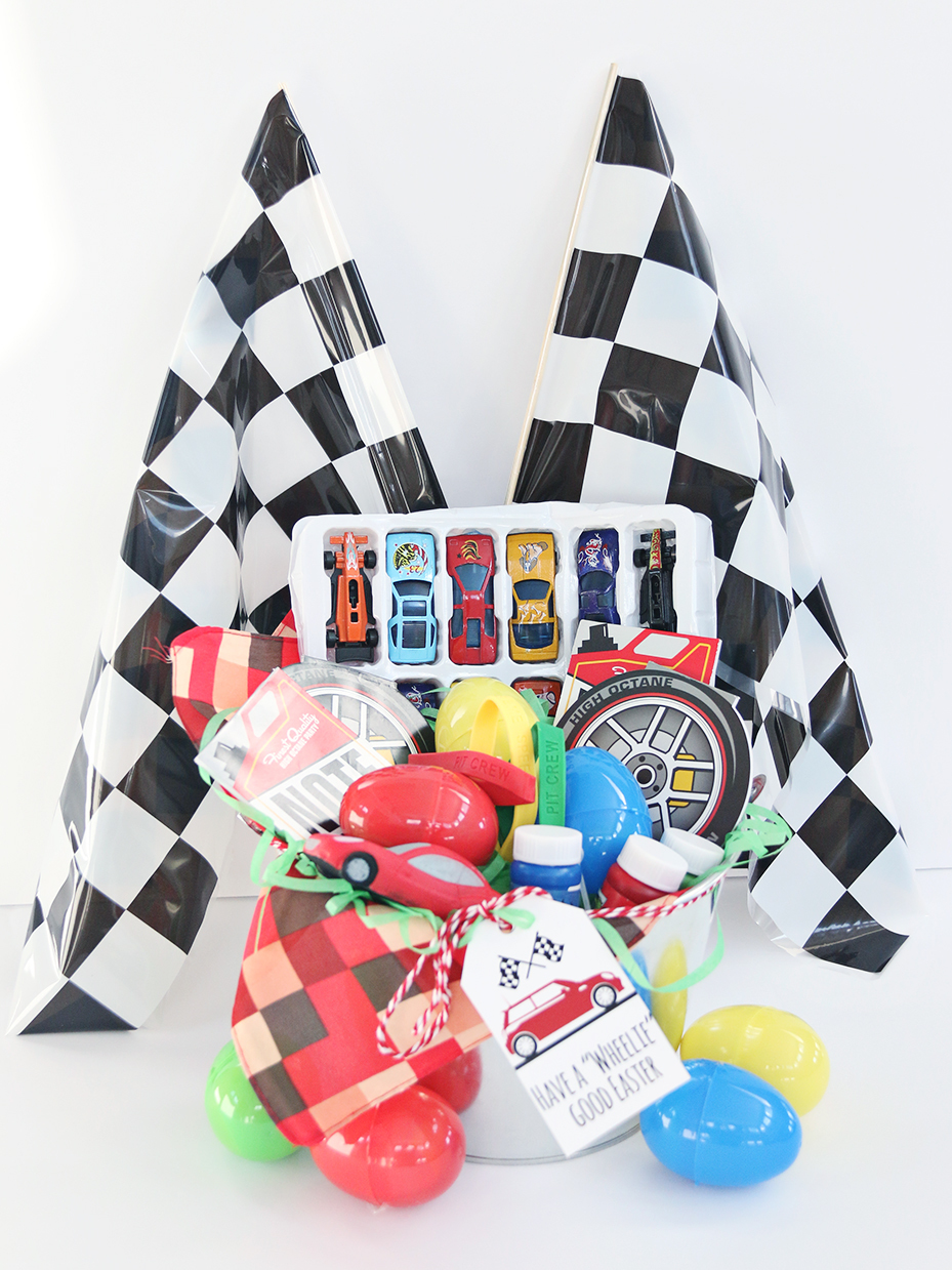 Race Car Easter Basket