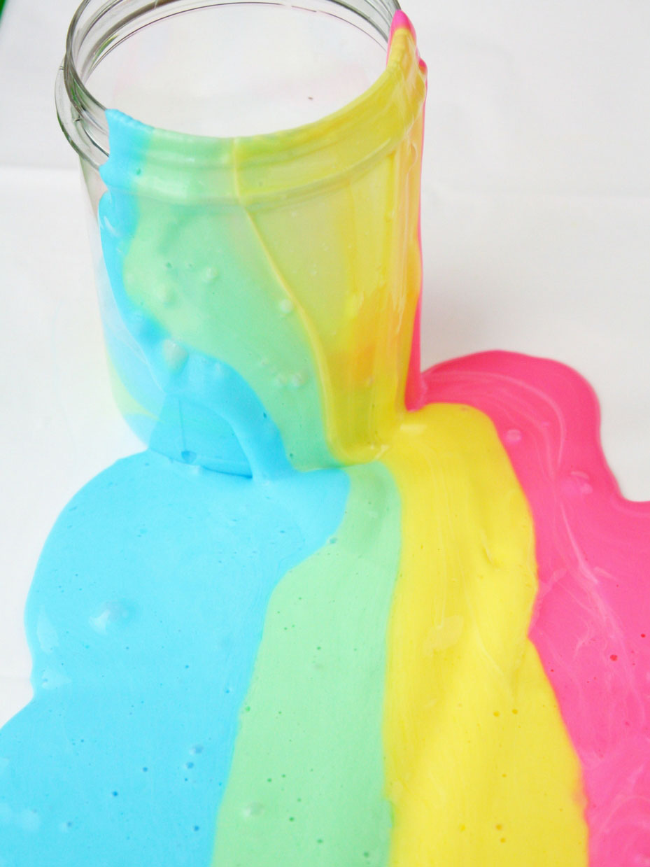 Rainbow Slime (Tie Dye Slime)