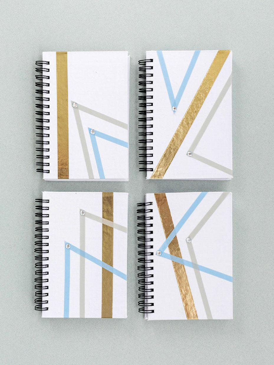 DIY Rhinestone Notebook
