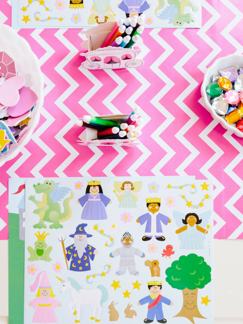 Fairy Tale Sticker Scenes