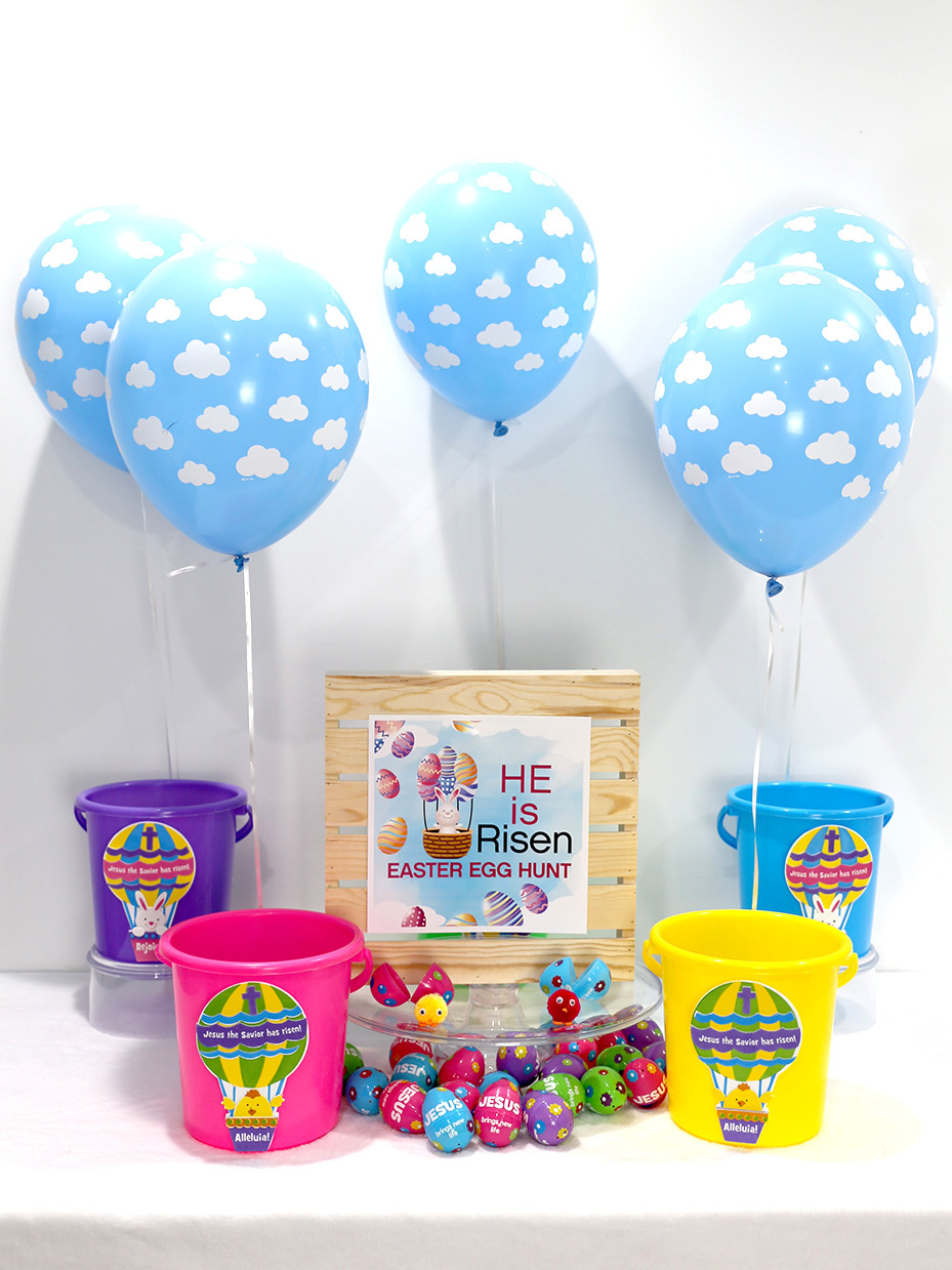 He Is Risen Easter Egg Hunt Game