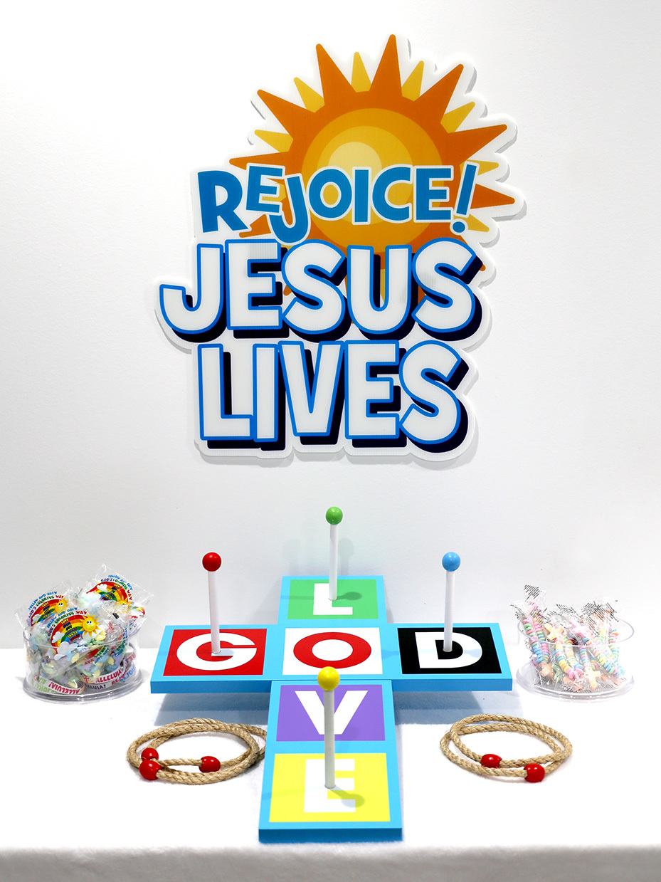 God Is Love Ring Toss Game