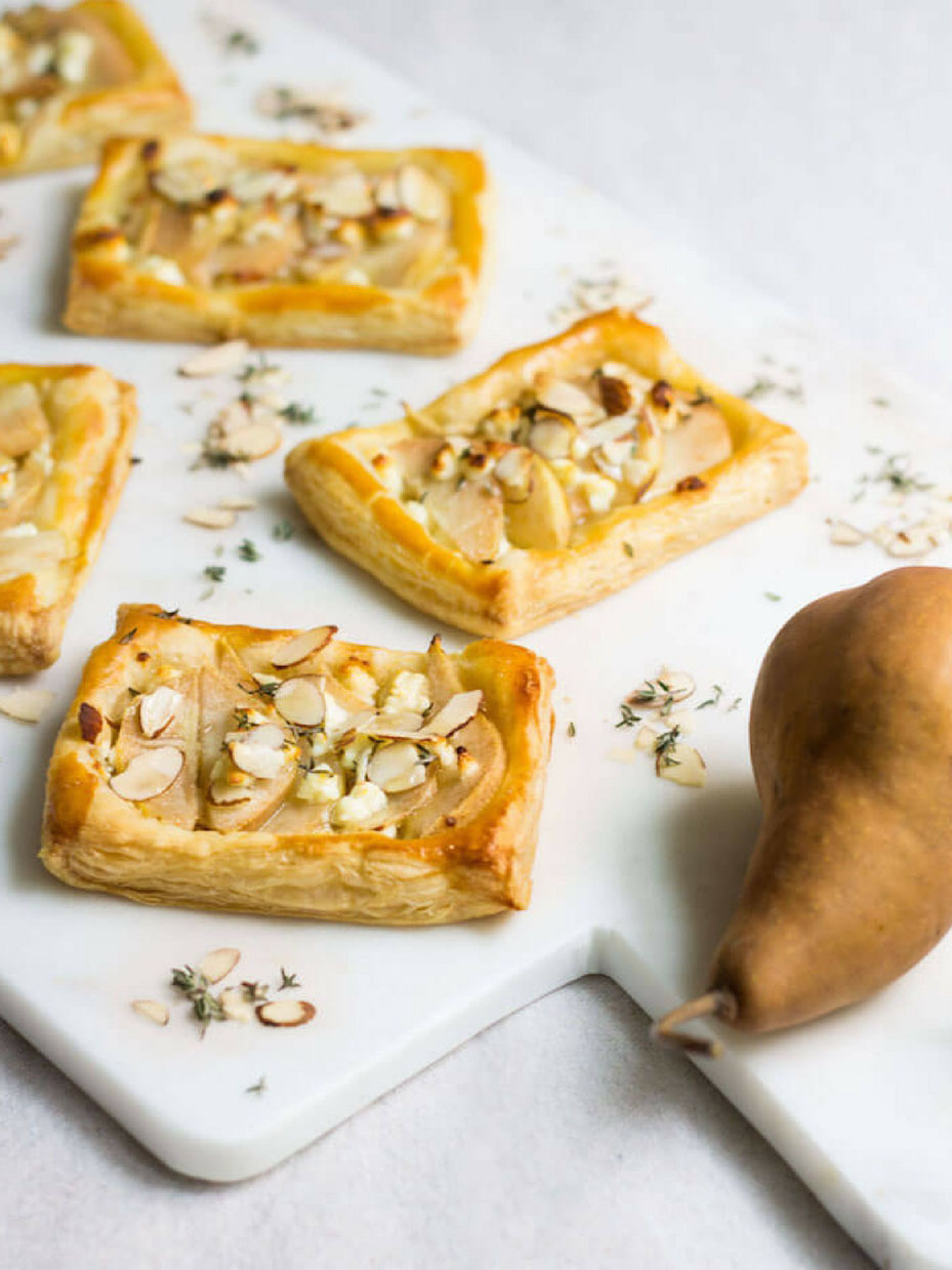 Pear Feta Tart