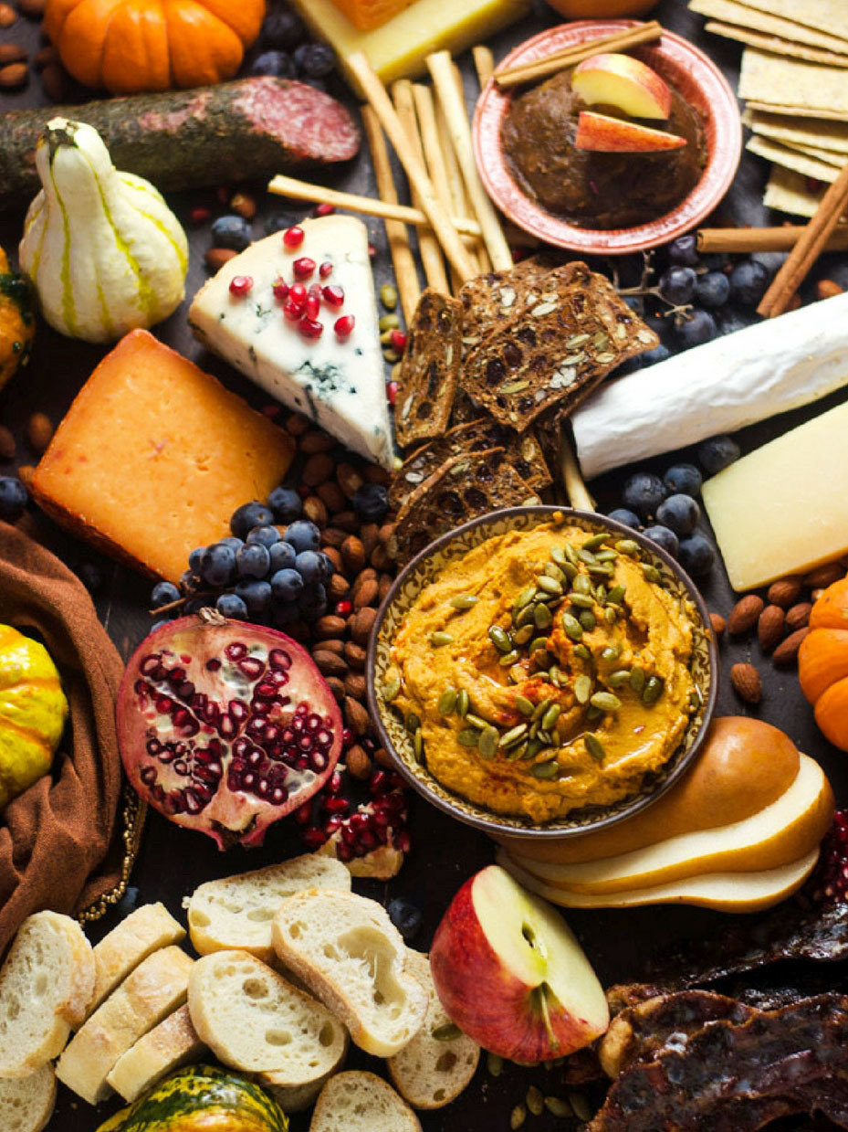 Ultimate Autumn Harvest Cheese Board