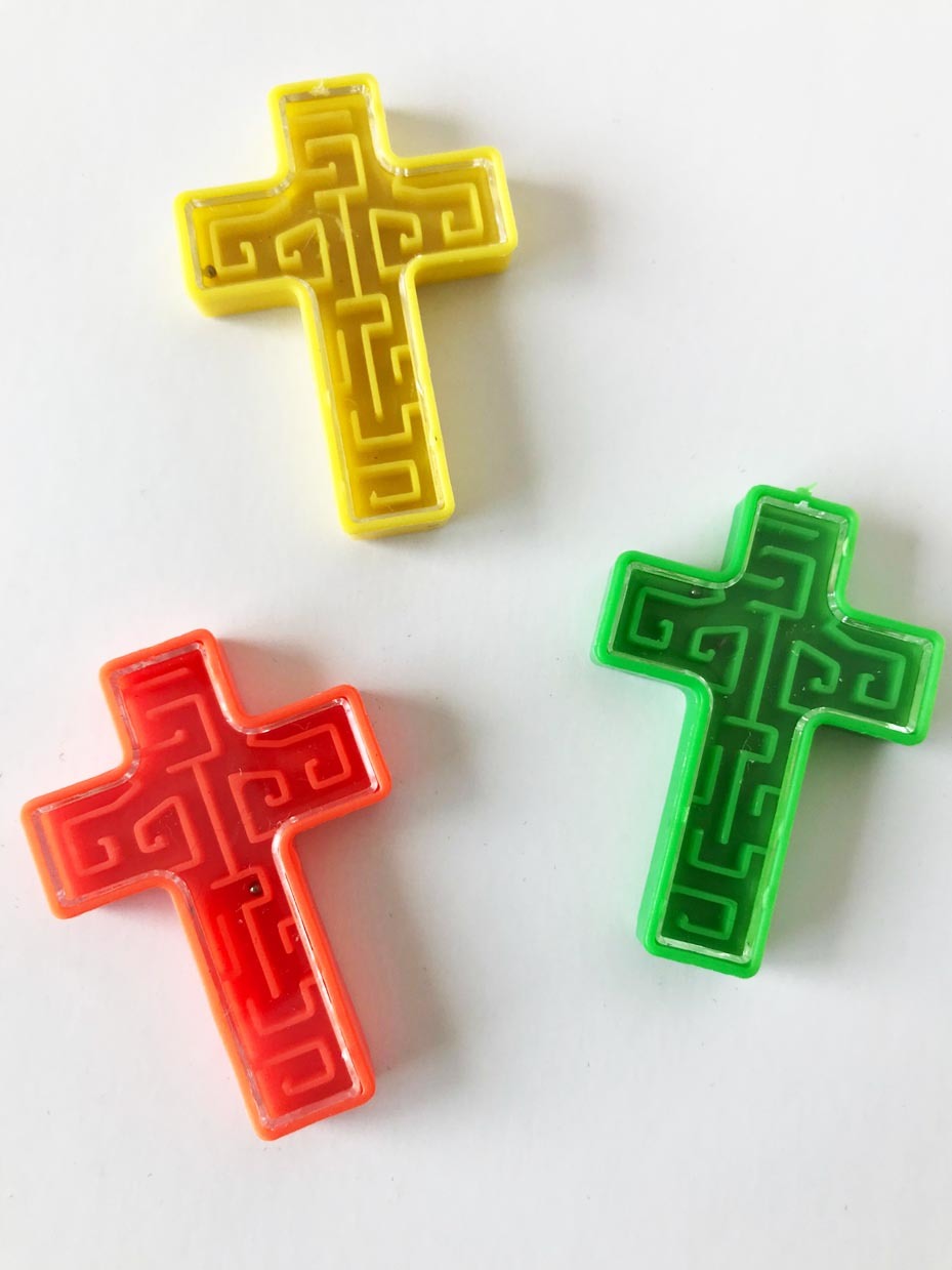 Bright Cross Mini Maze Puzzles