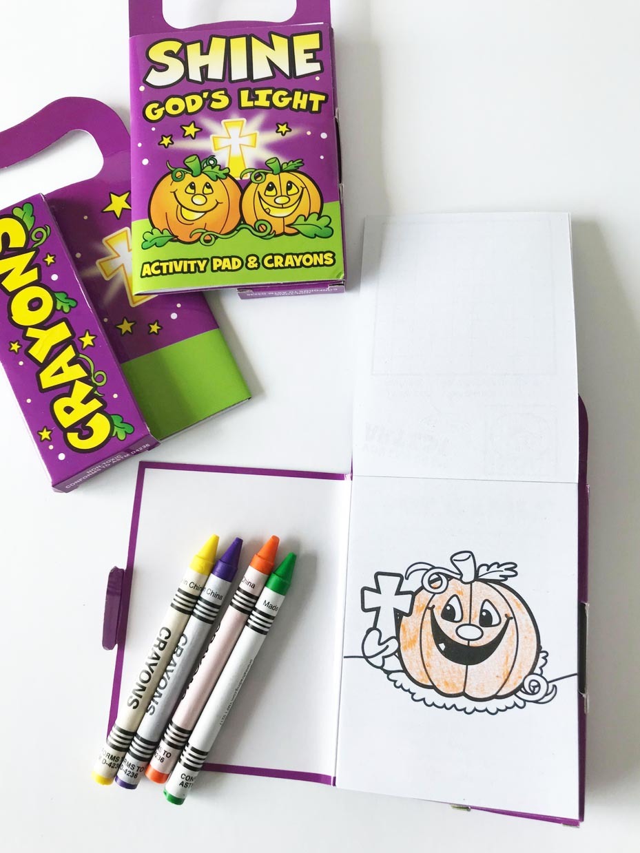 Christian Pumpkin Carry-Along Mini Activity Book Sets