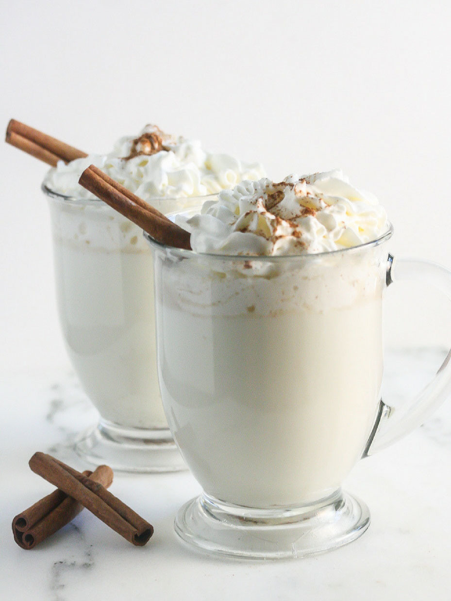 Pumpkin Spice White Hot Chocolate