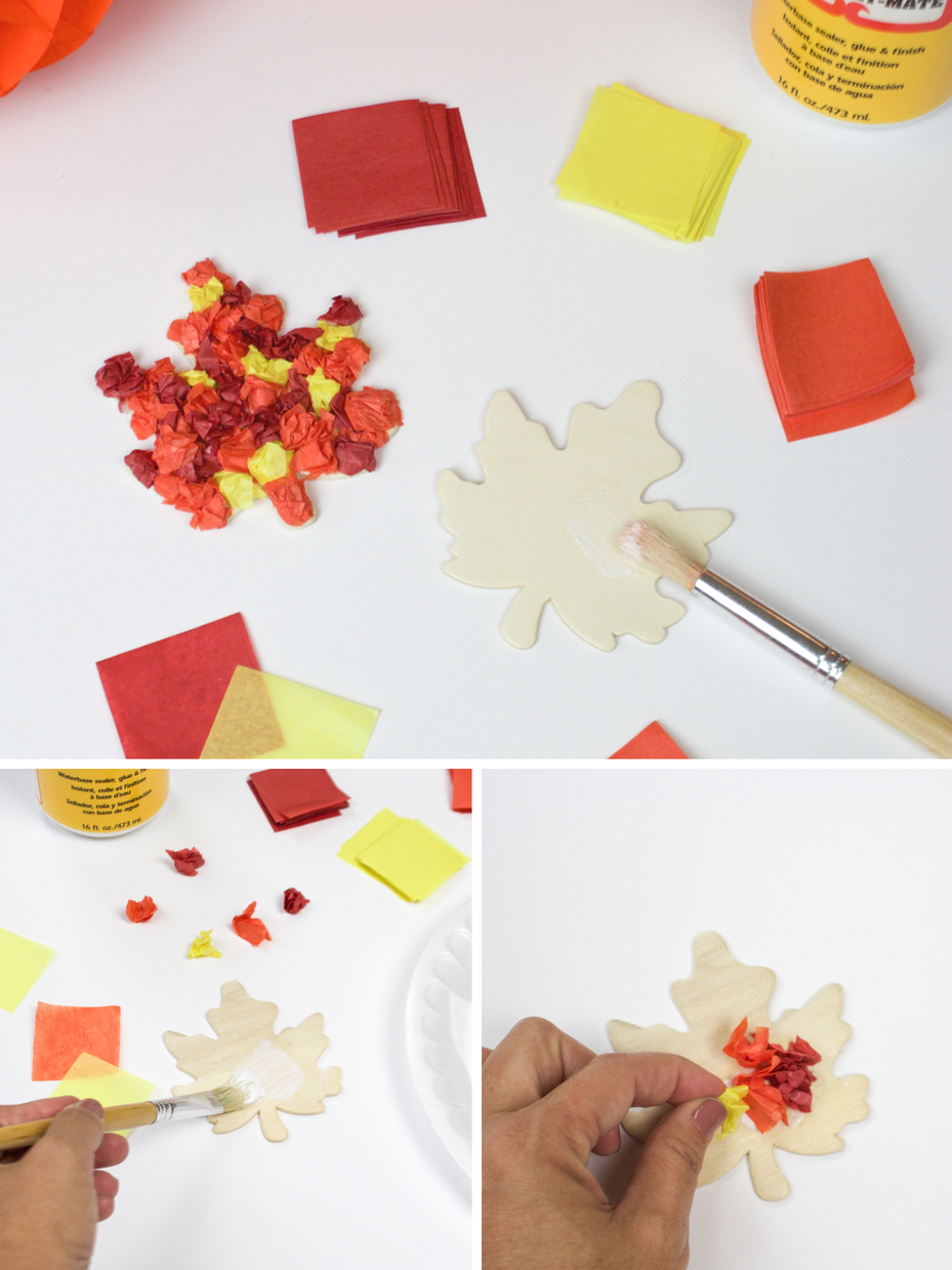 Fall Tissue Paper Crafts For Kids | Fun365