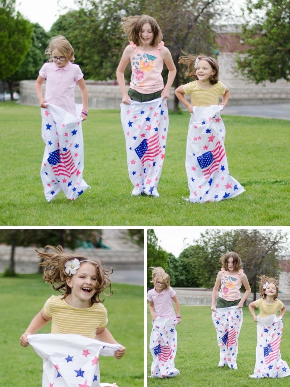 Potato Sack Races