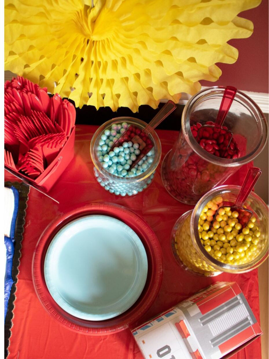 Colorful Candy Buffet