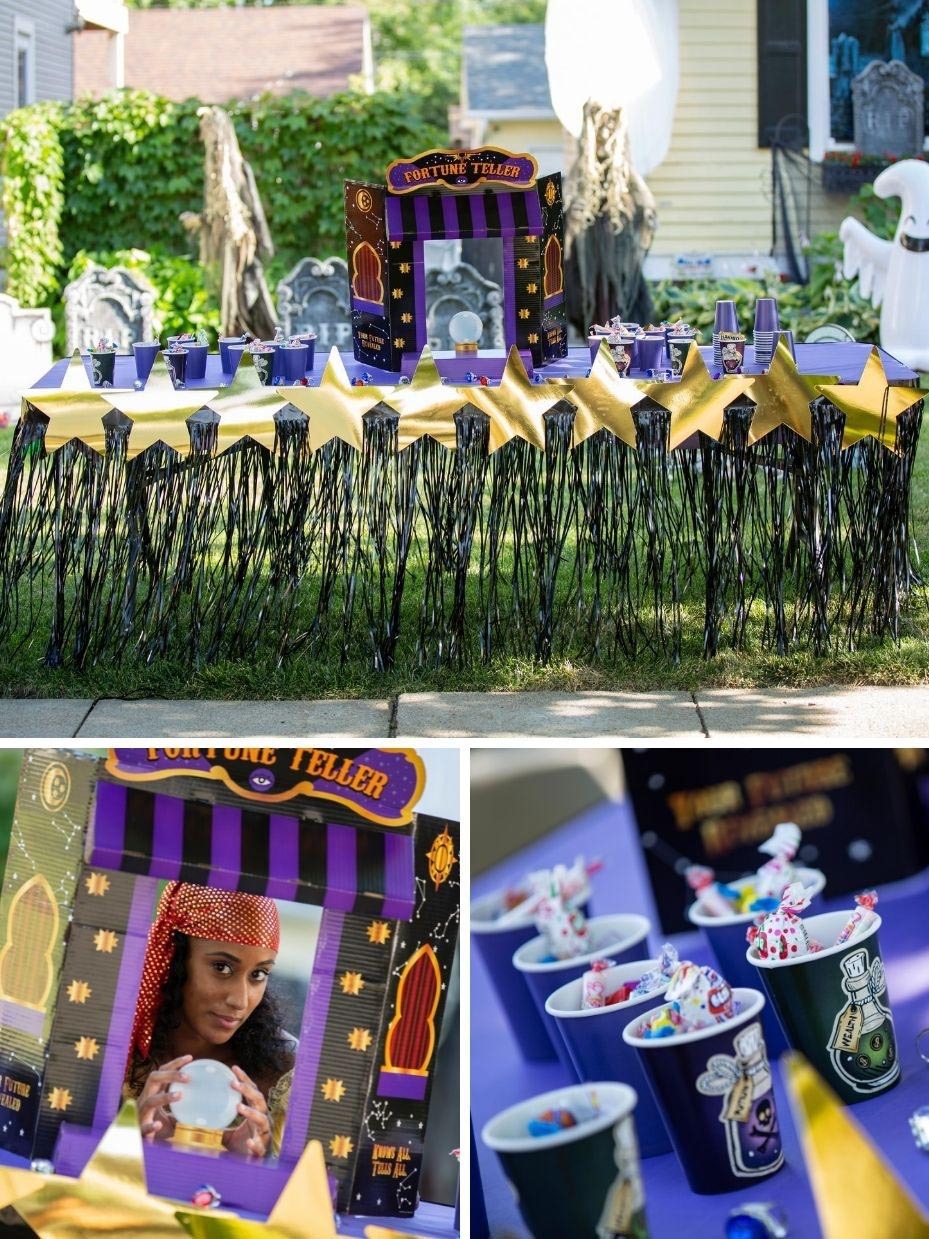 Fortune Teller Halloween Table