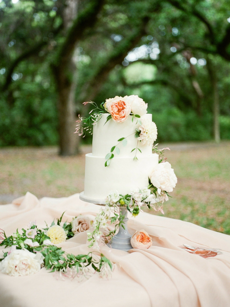Fresh Floral Cake