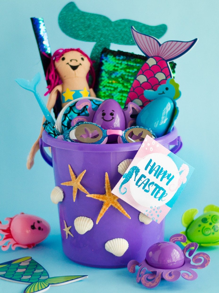 Mermaid Easter Basket