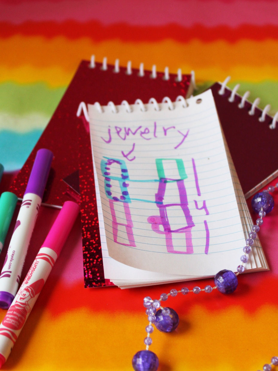 Glitter Spiral Notepads