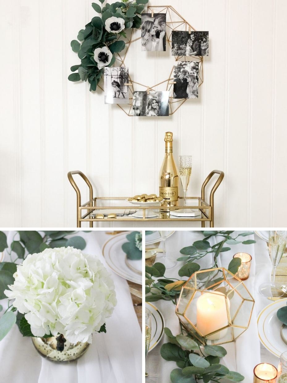 Gold Botanical Bridal Shower