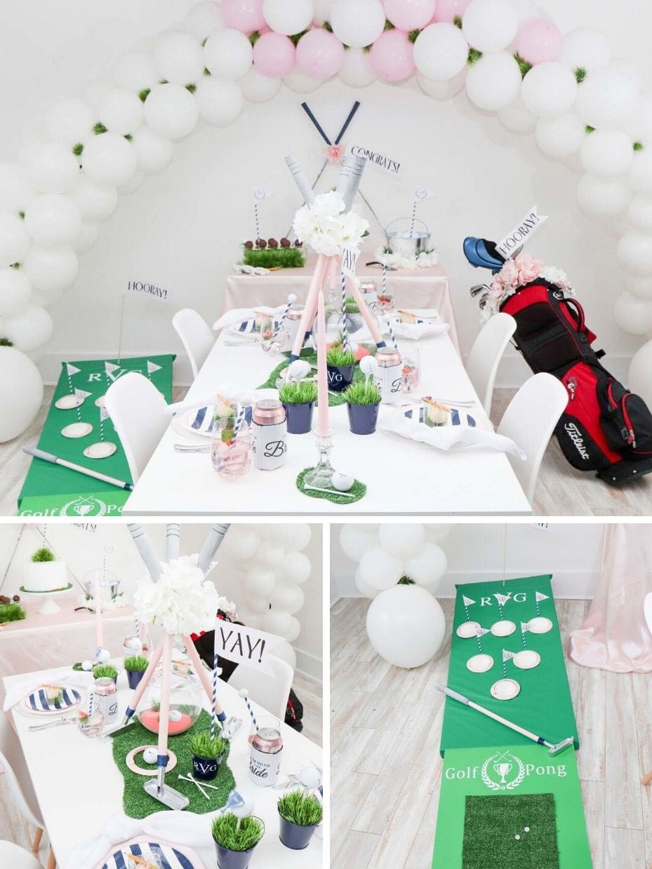 Golf Themed Bridal Shower Ideas