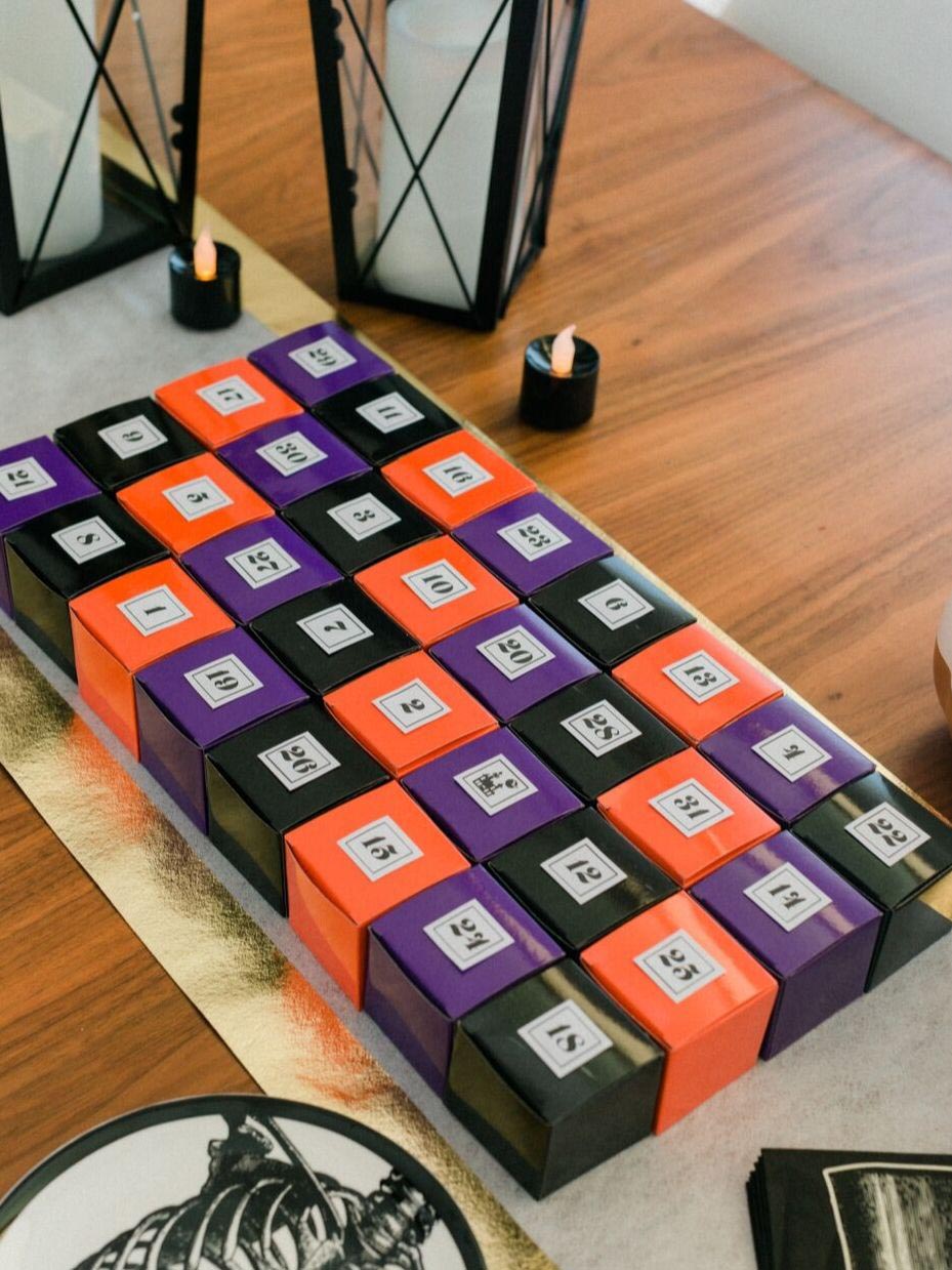 Countdown to Halloween Candy Calendar