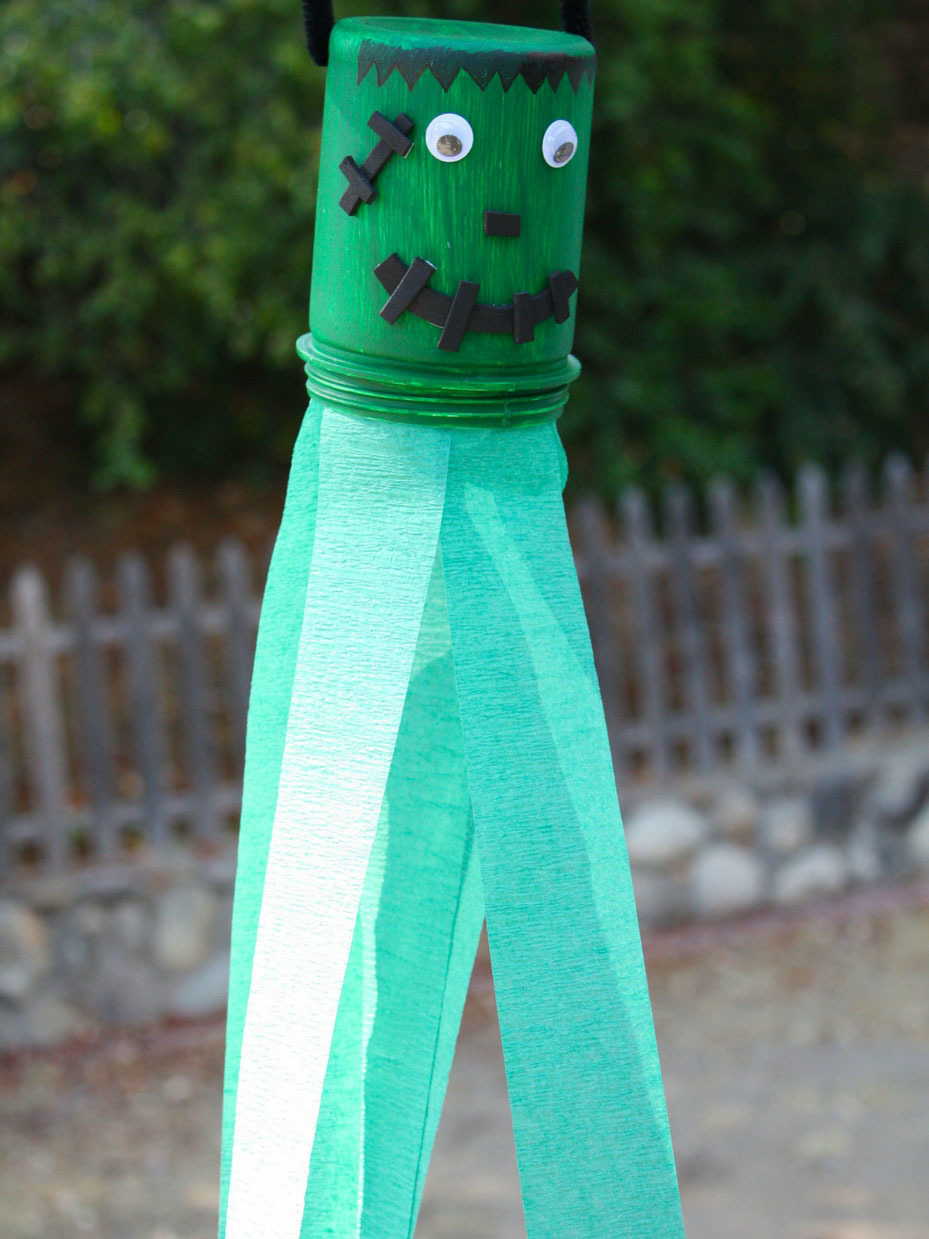 Frankenstein Windsock Craft