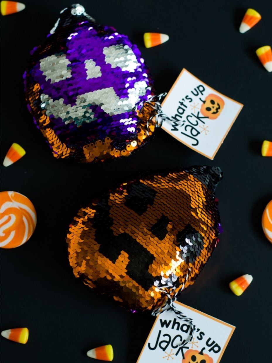 Reversible Sequin Pumpkins
