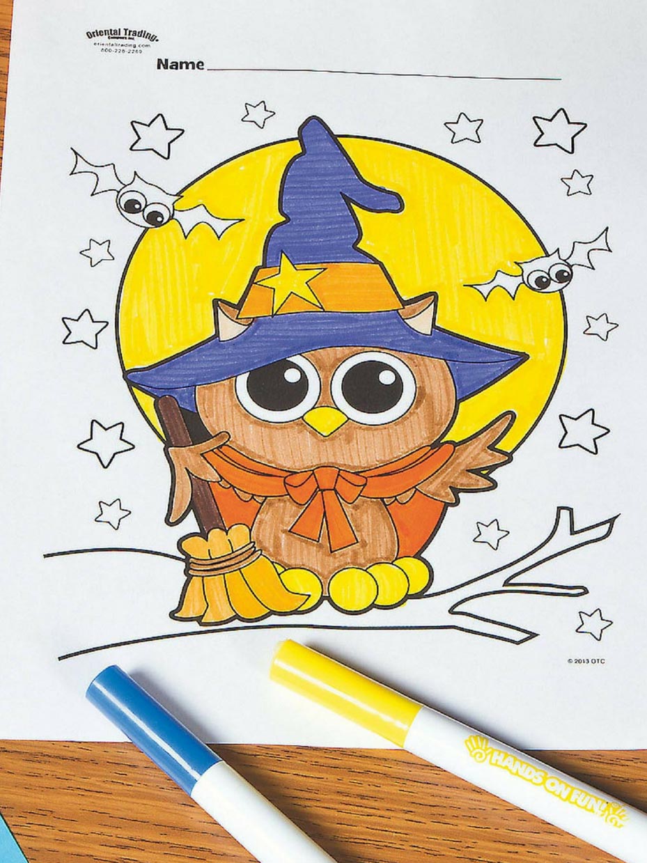 Free Printable Halloween Coloring Pages Fun365