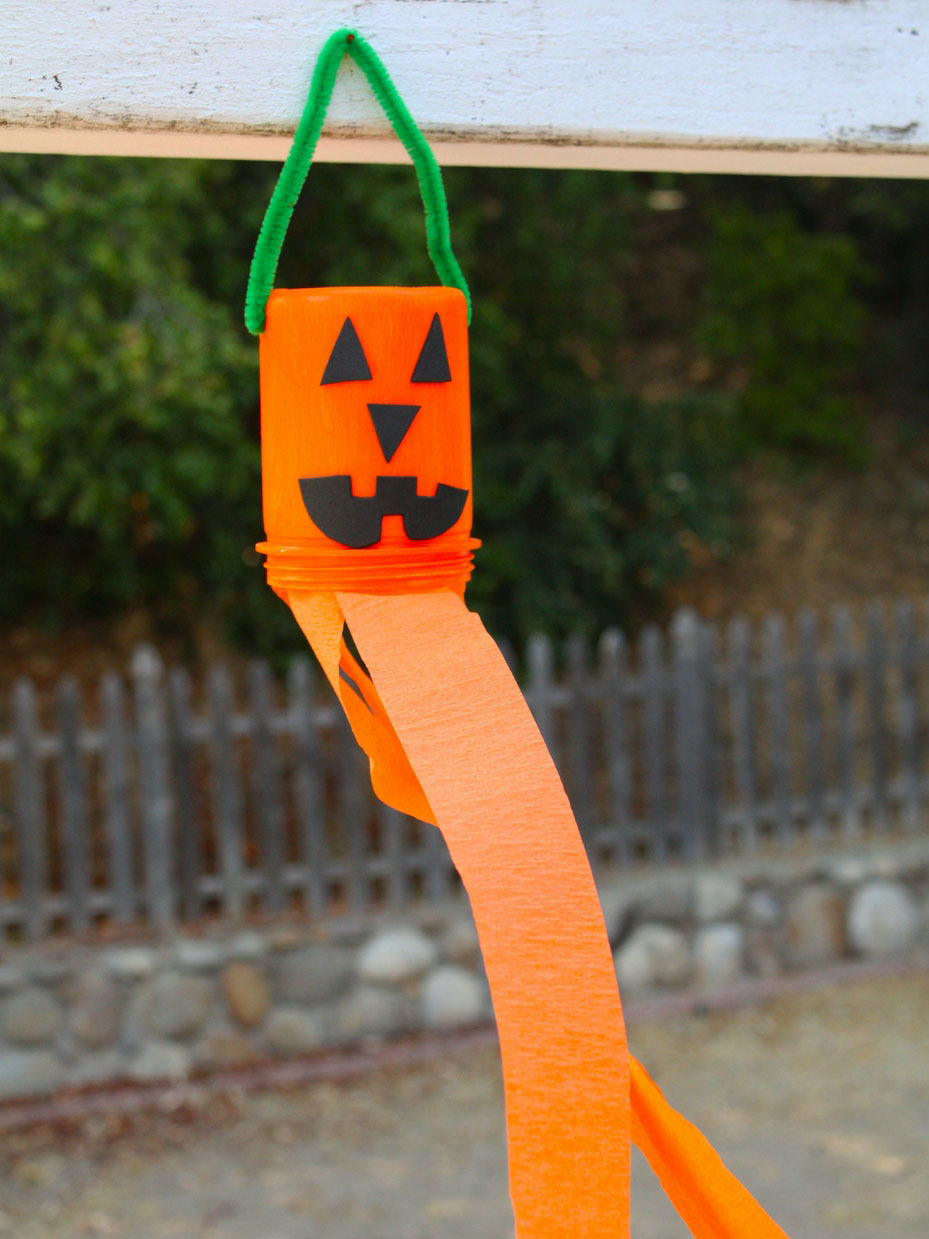 Pumpkin Windsock Craft
