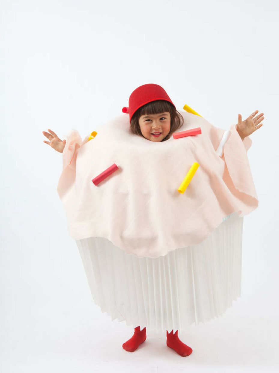Kid's Halloween Costume Idea: Cupcake
