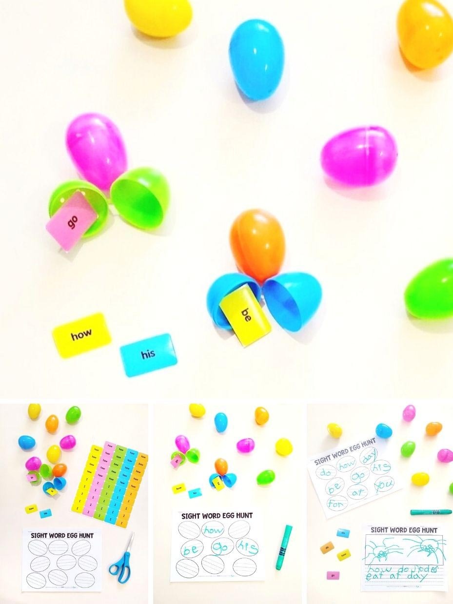 Sight Word Egg Hunt