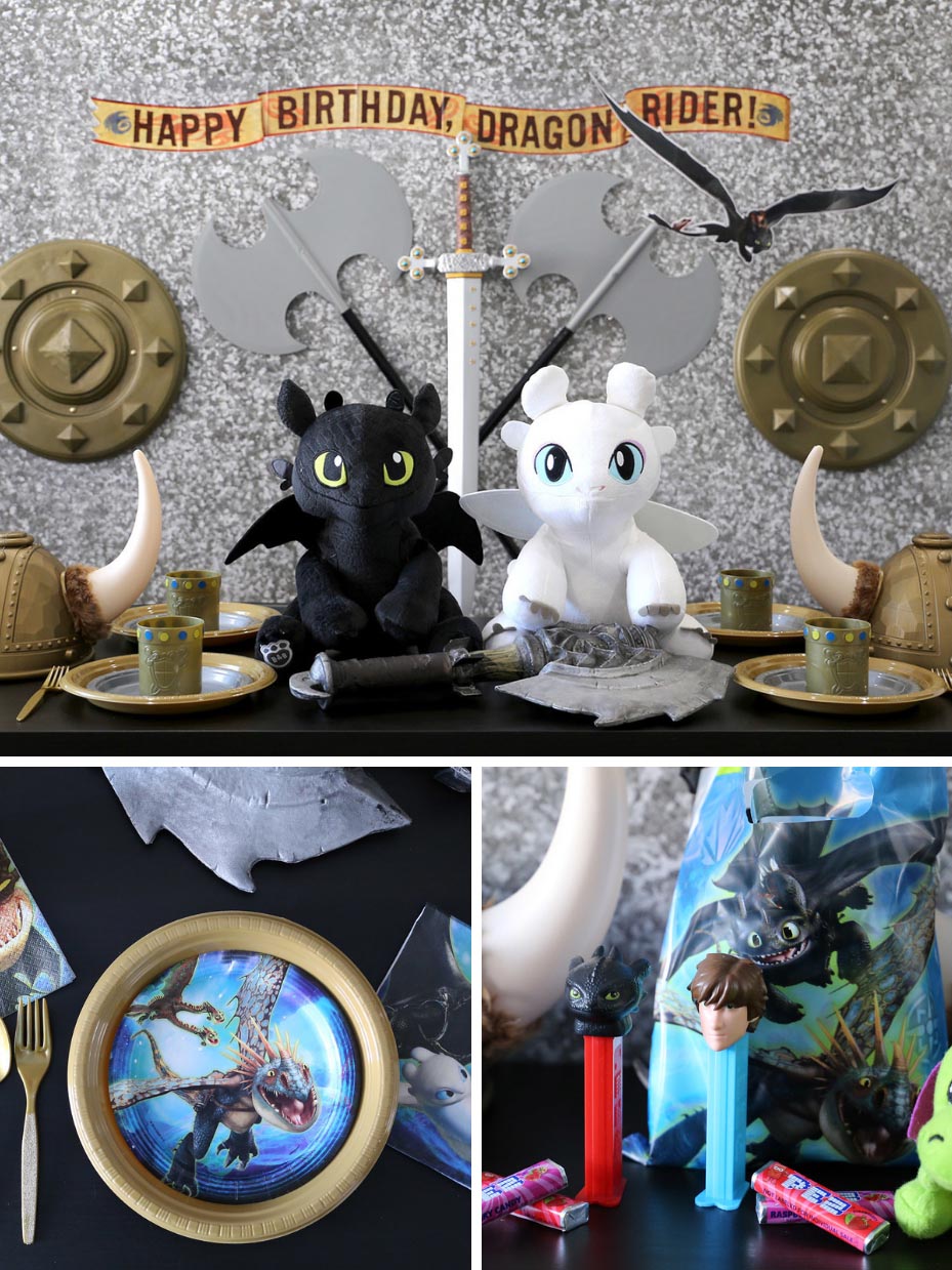 How to Train Your Dragon Birthday Party