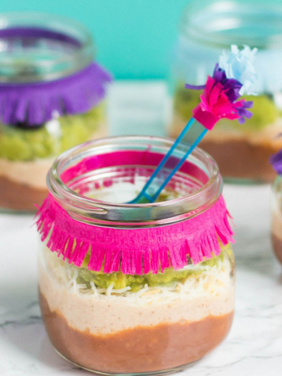 Individual 7 Layer Dip Cups