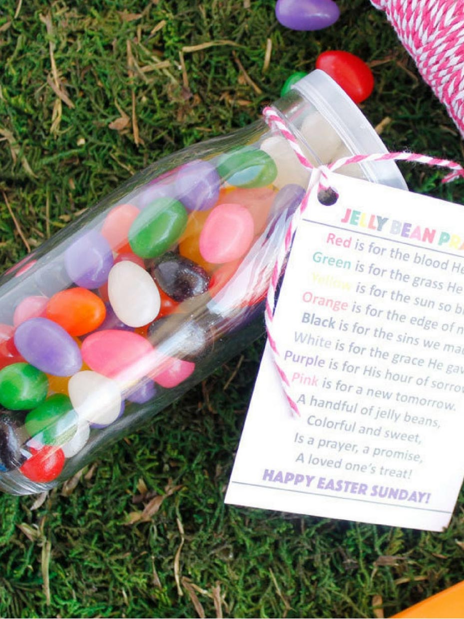 Jelly Bean Easter Prayer Jar