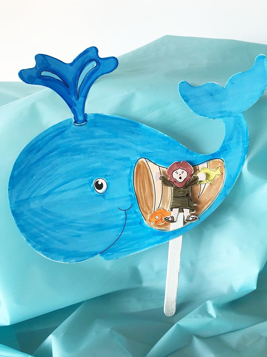 Jonah And The Whale Preschool Craft