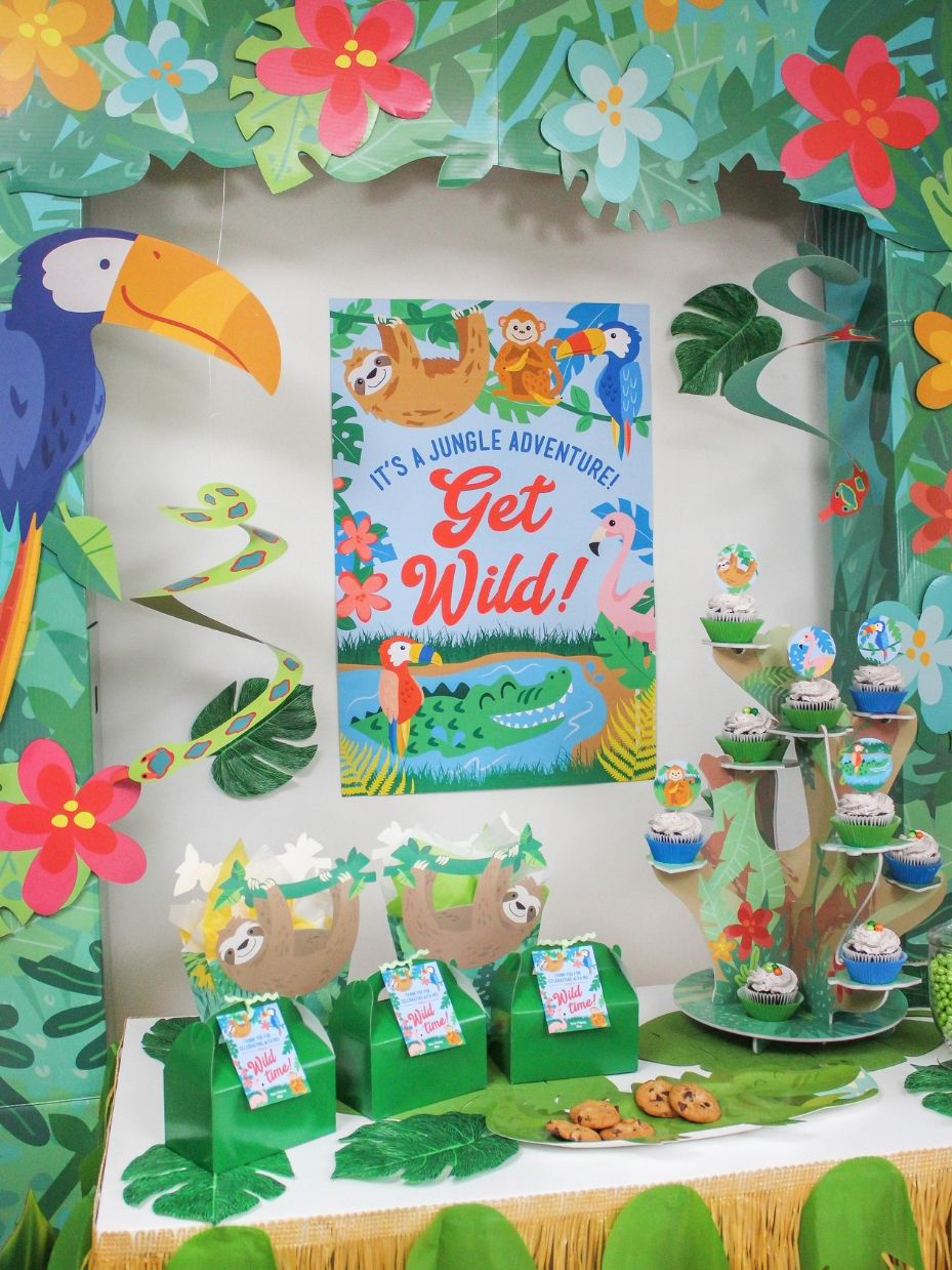 Jungle Birthday Party Printable Pack | Fun365