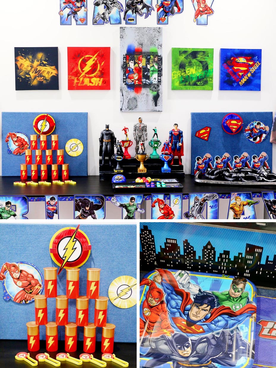 Justice League Training Camp Party