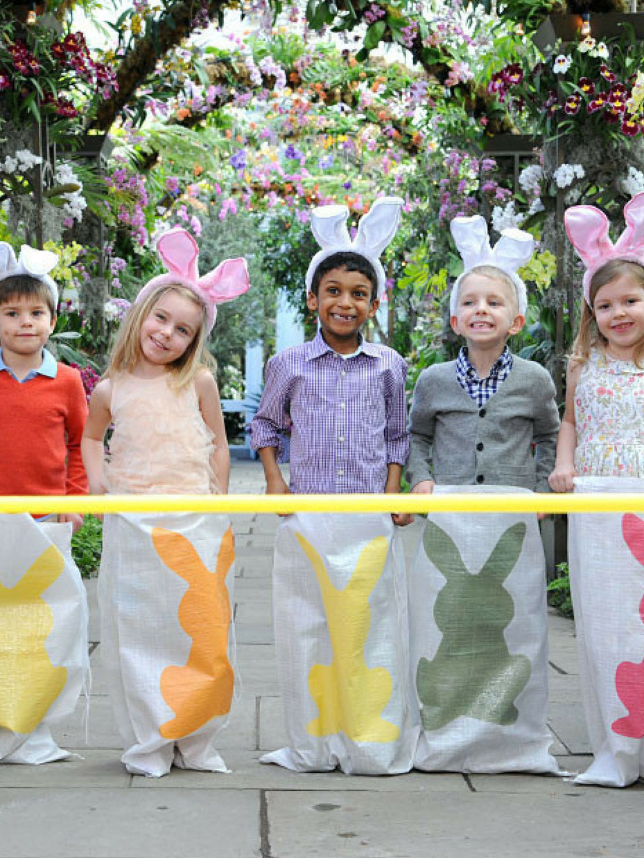 Bunny Sack Race