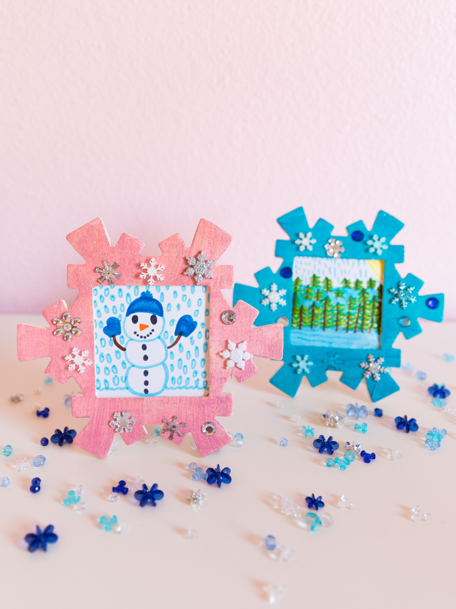 Snowflake Picture Frames
