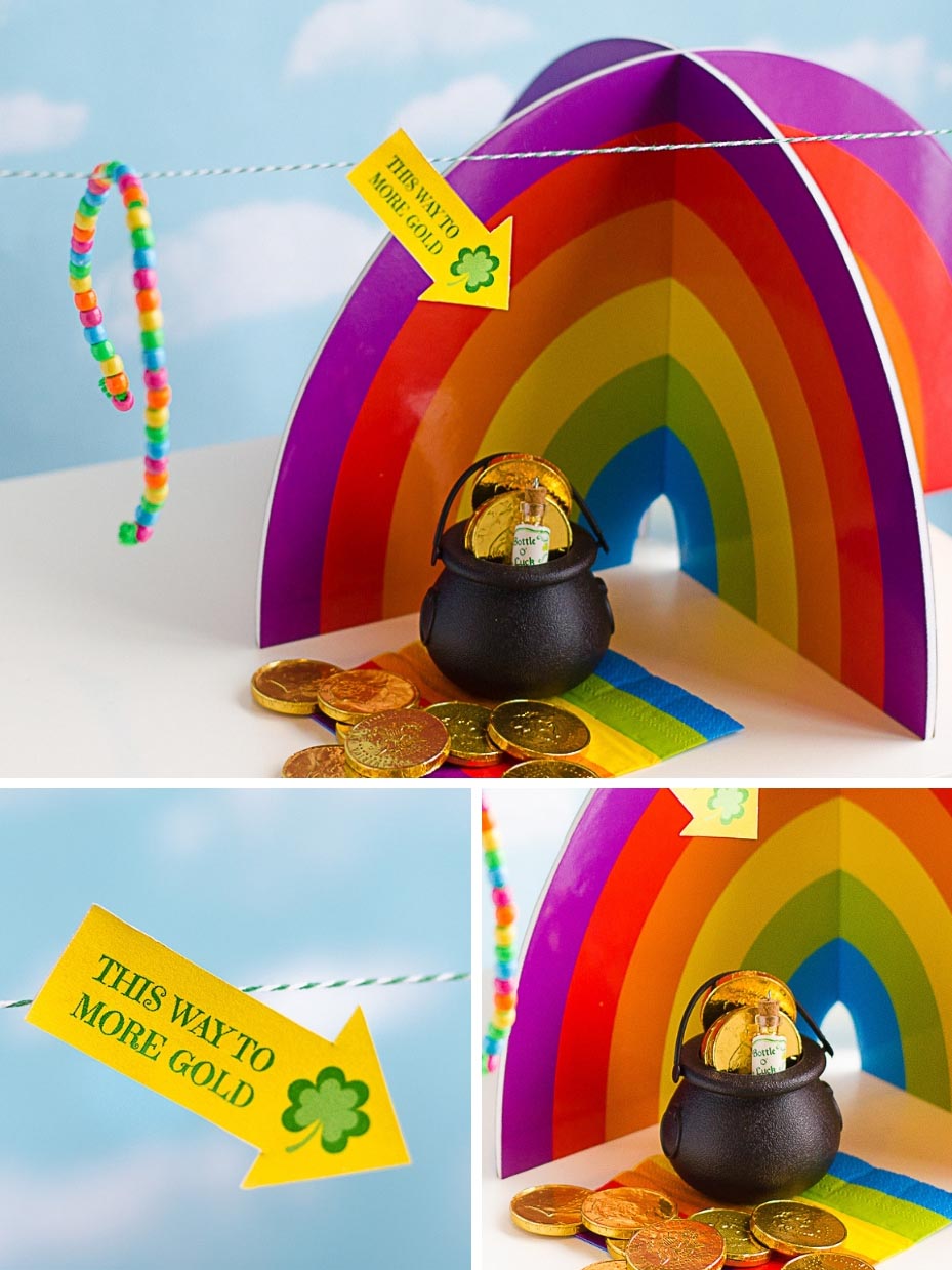 DIY Leprechaun Trap  Grey Skies & Rainbow Highs